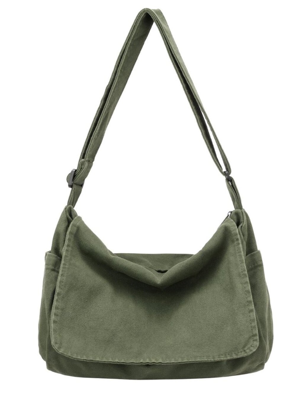 Canvas Messenger Crossbody Bag for Women Men Vintage